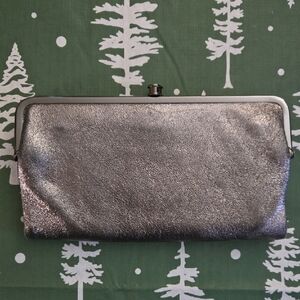 Hobo Lauren Wallet Silver Clutch Bag